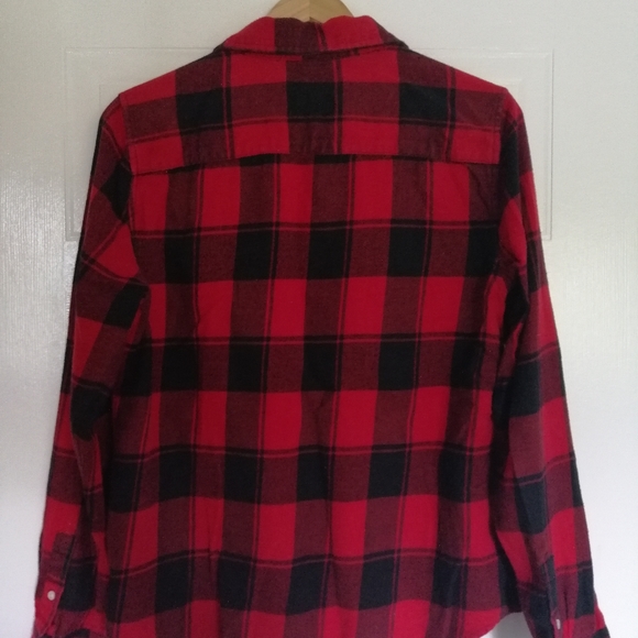 Black & Red Flannel Shirt - Picture 2 of 3